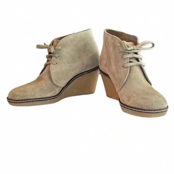 J. crew | macalister suede wedge boots - Picture 3 of 4